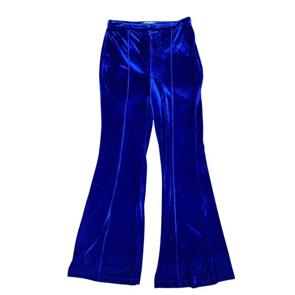 A.Calin By Flying Tomatos  Fresh start high rise velvet flare bell bottom pants - Picture 5 of 5